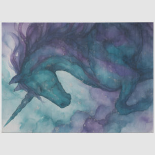 Unicorn Tissue Paper – Alcohol Ink Style