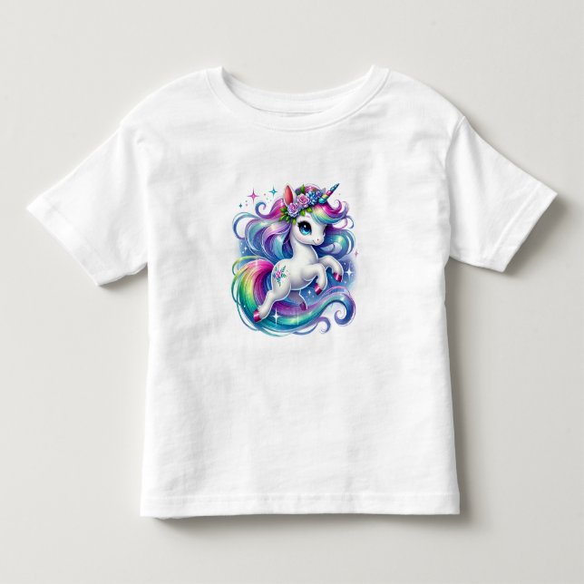 Unicorn Toddler T-Shirt (Front)