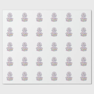 Unicorn Too Rare to Compare Cute Pastel T-Shirt De Wrapping Paper