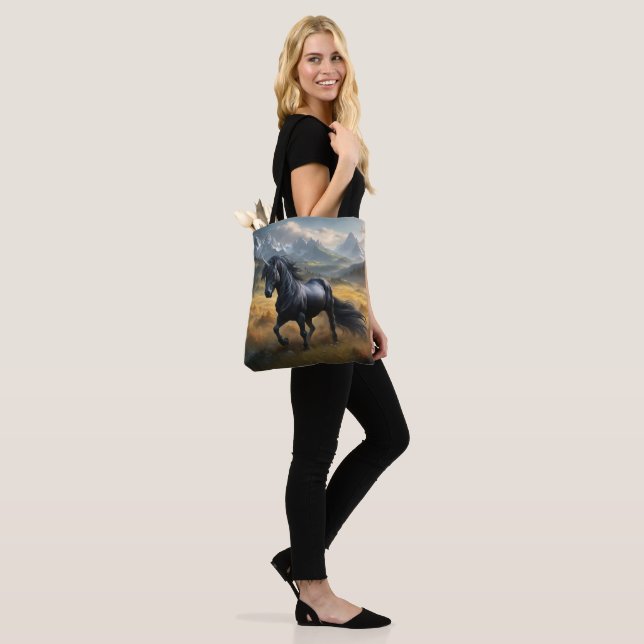 Unicorn Tote Bag (On Model)