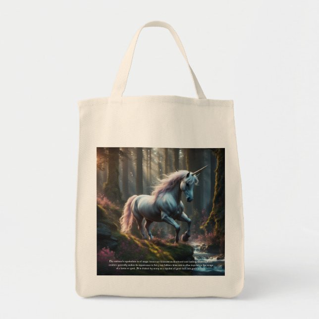 Unicorn  tote bag (Front)