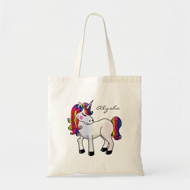 Unicorn Tote Bag (Front)