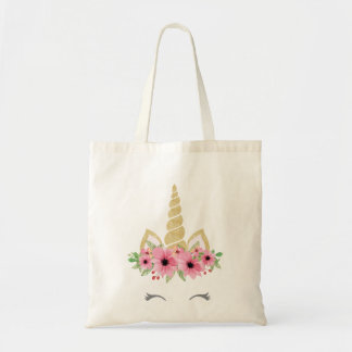 Unicorn Tote Bag, Glitter Tote Bag