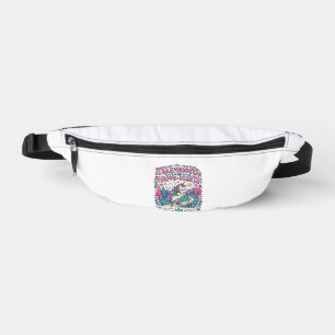Unicorn Trail Hooves and Happy Hearts Colourful Ap Bum Bags
