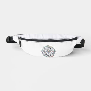 Unicorn Travel Club Original Zazzle Design_1 Bum Bags