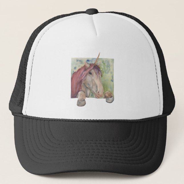 Unicorn Trucker Hat (Front)