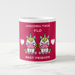 Unicorn Twin Sister  Large Coffee Mug