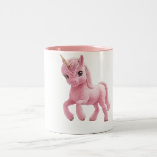 Unicorn Two-Tone Coffee Mug (Center)