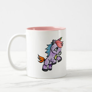 Unicorn Two-Tone Coffee Mug
