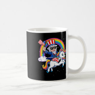 Unicorn Uncle Sam 4th Of July Mericorn Men Women U Coffee Mug