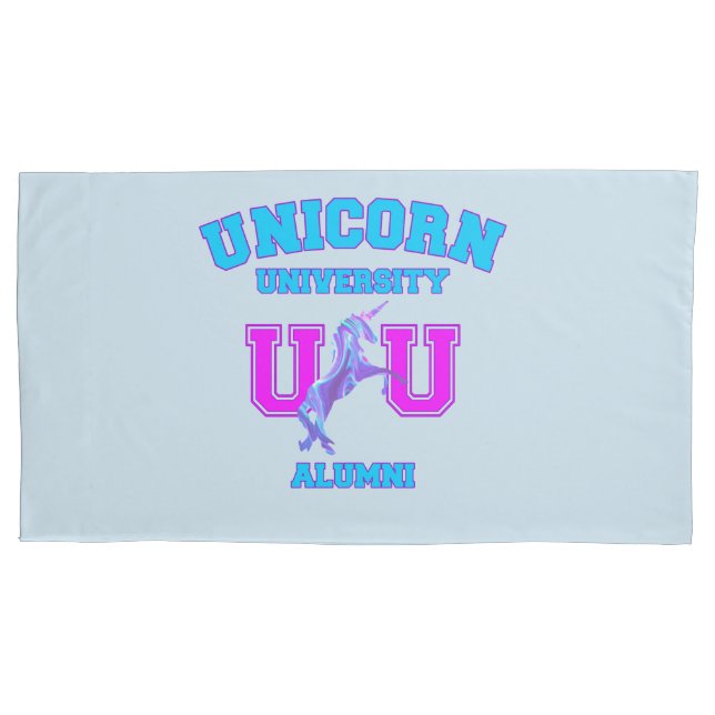Unicorn University Pillowcase (Front)