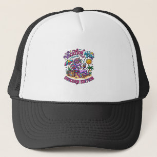 Unicorn Vacation Mode Unicorn Edition Commercial P Trucker Hat