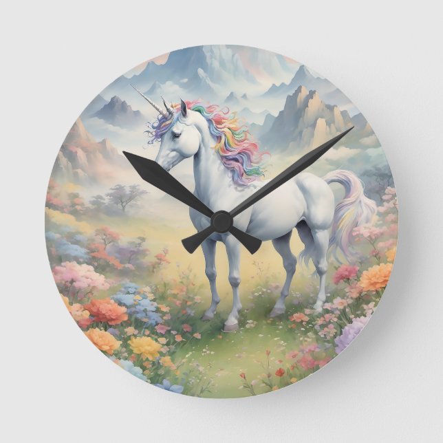 Unicorn Wall Clock (Front)