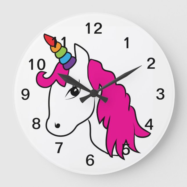 Unicorn Wall Clock (Front)