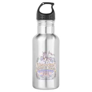 Unicorn Wanderlust Unicorn Gift Idea Vector Design 532 Ml Water Bottle