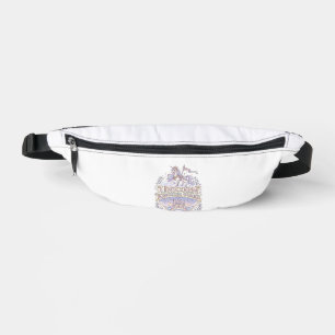Unicorn Wanderlust Unicorn Gift Idea Vector Design Bum Bags