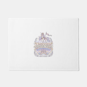 Unicorn Wanderlust Unicorn Gift Idea Vector Design Doormat