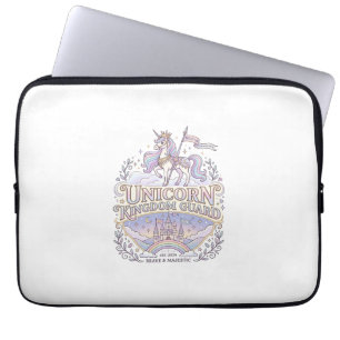 Unicorn Wanderlust Unicorn Gift Idea Vector Design Laptop Sleeve