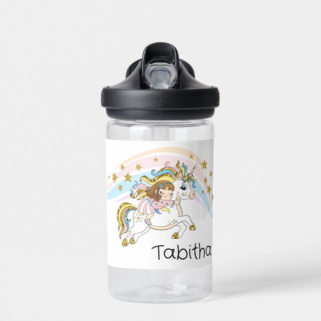  Unicorn Water Bottle (Front)