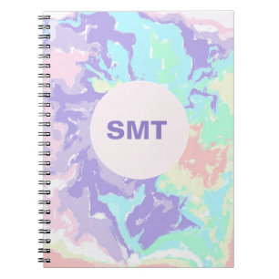 Unicorn Watercolor Pastels Notebook