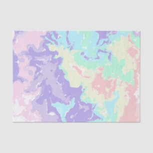 Unicorn Watercolor Pastels Tissue Paper