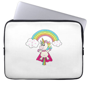 Unicorn Wearing Socks Men Women Kids Boys Girls Th Laptop Sleeve