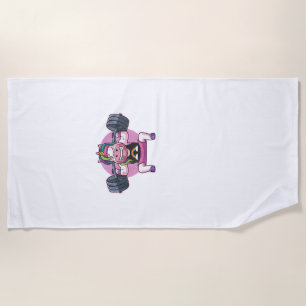 Unicorn Weightlifting Squat Fitness Workout Gym Gi Beach Towel
