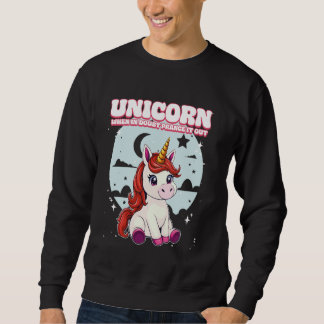 Unicorn When In Doubt Prance It Out Unicorn 1 Sweatshirt