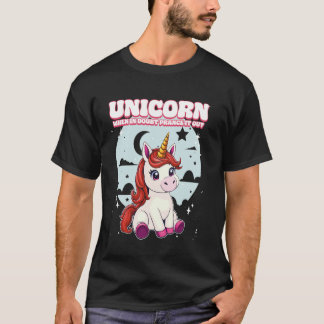 Unicorn When In Doubt Prance It Out Unicorn  1 T-Shirt
