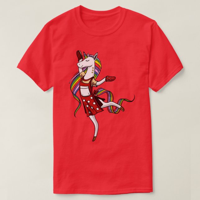 Unicorn Wife Housewife T-Shirt (Design Front)