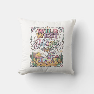 Unicorn Wild West Magic Original Cushion