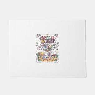 Unicorn Wild West Magic Original Doormat