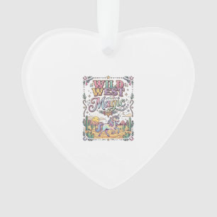 Unicorn Wild West Magic Original Ornament