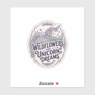 Unicorn Wildflowers and Unicorn Dreams POD Ready M