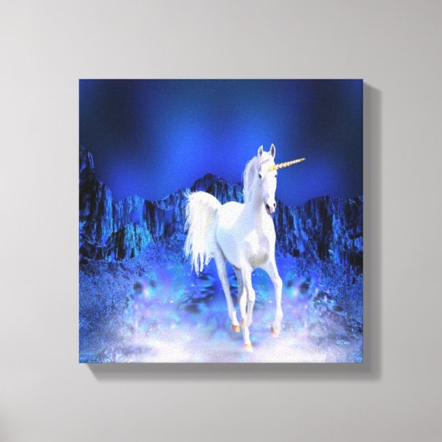 Unicorn Wishes Canvas Print (Front)
