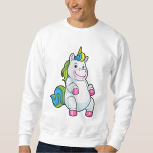Unicorn with big Belly Sweatshirt