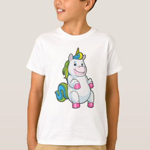 Unicorn with big Belly T-Shirt
