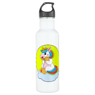 Unicorn with Cloud & Sun 710 Ml Water Bottle