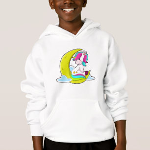 Unicorn with Clouds & Moon