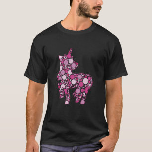 Unicorn with dots girl T-Shirt