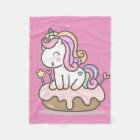 Unicorn with doughnut