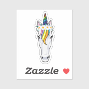 Unicorn with Flowers