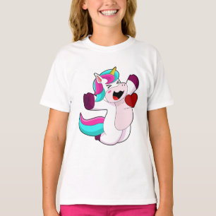 Unicorn with Heart T-Shirt