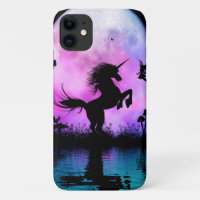 Unicorn with little fairy