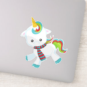 Unicorn With Scarf, Cute Unicorn, Little Unicorn