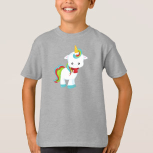 Unicorn With Scarf, Little Unicorn, Cute Unicorn T-Shirt