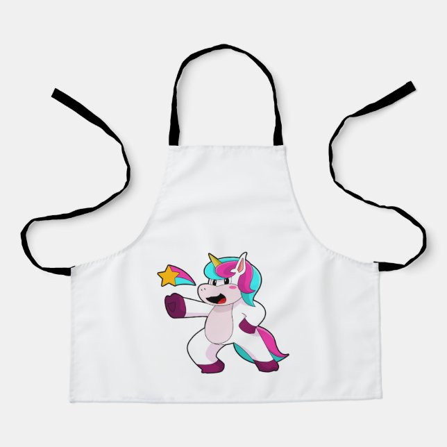 Unicorn with Star Apron (Front)