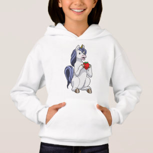 Unicorn with Strawberry Fruit