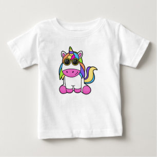Unicorn with Sunglasses Baby T-Shirt