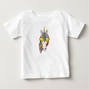 Unicorn with Sunglasses Baby T-Shirt